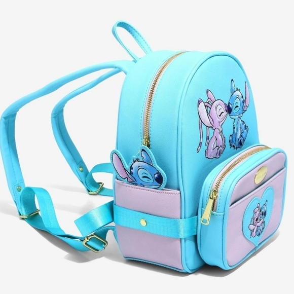 Disney The Series Angel & Stitch 2-in-1 Mini Backpack and Fanny Pack - Picture 3 of 7